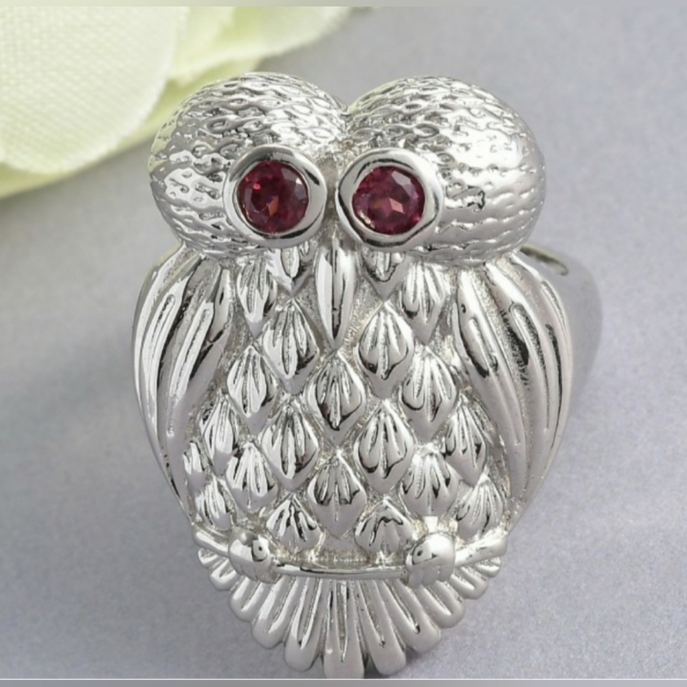 ORISSA RHODOLITE GARNET RING